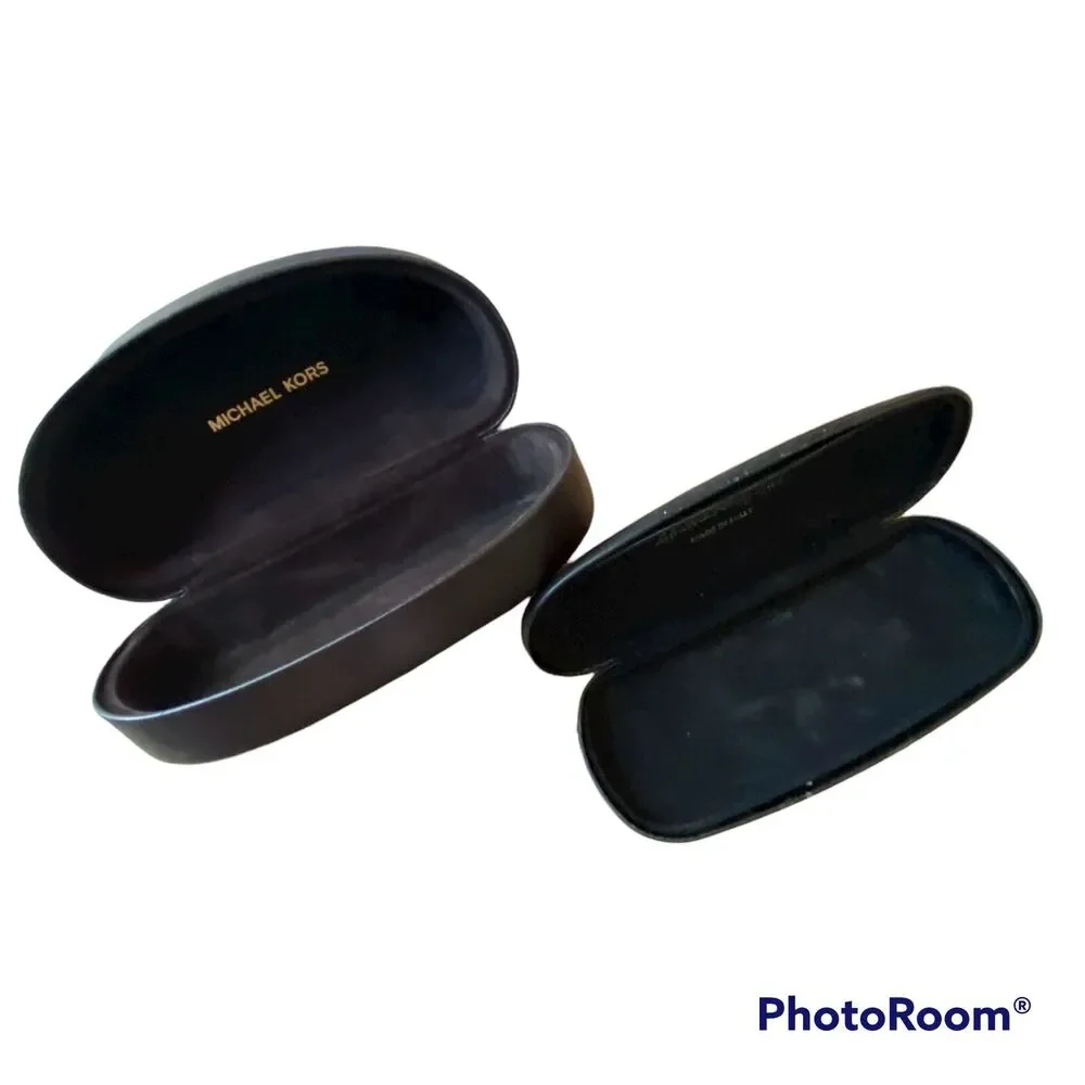 Salvatore Ferragamo Michael Kors Sunglasses Eyeglasses Cases Hard Clamshell Logo